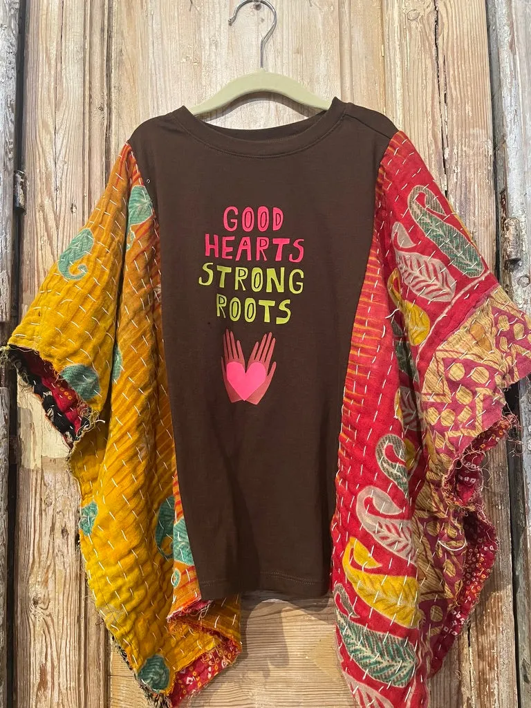 6-8y  Kids Hippie Poncho-10001