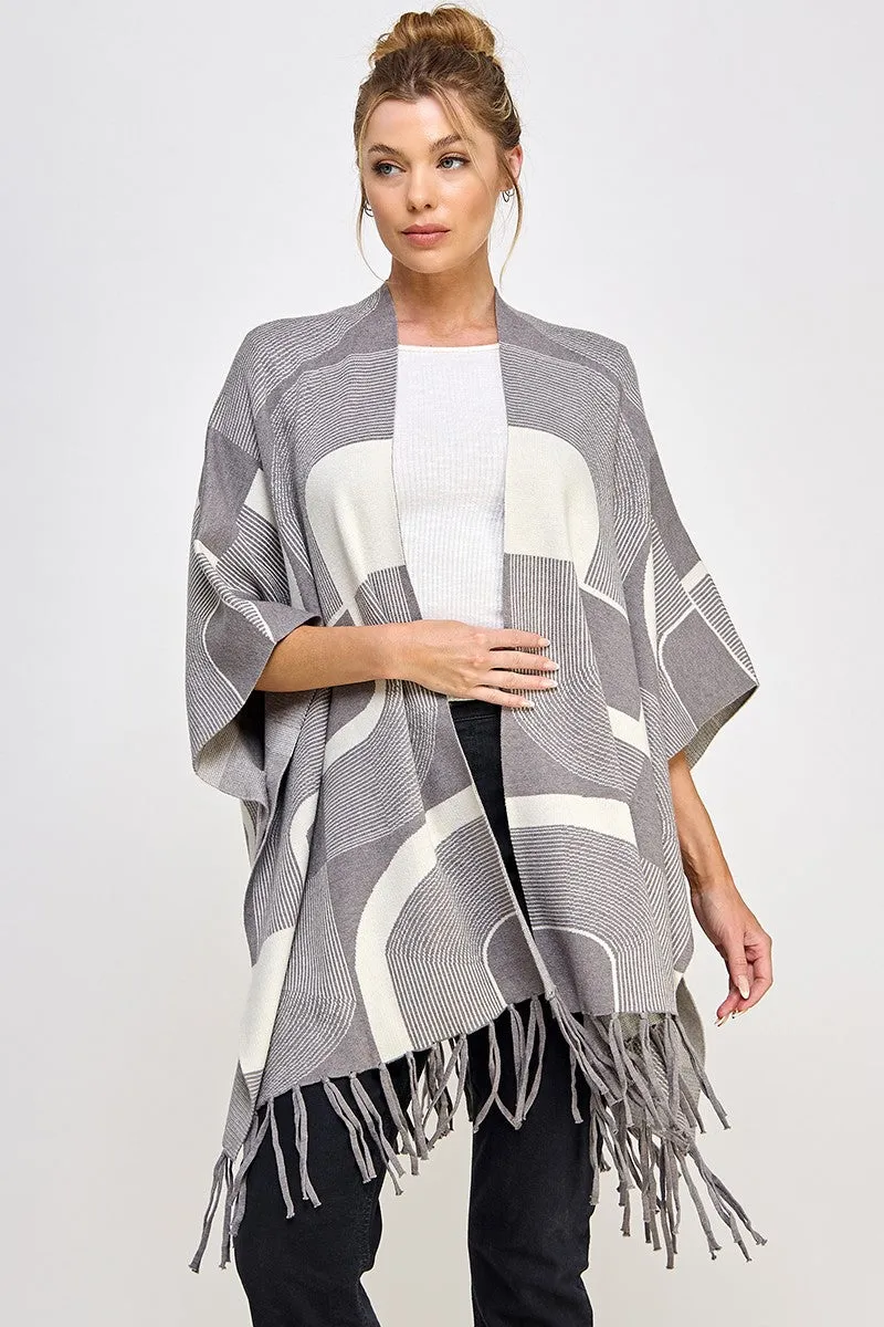 Adali French Poncho