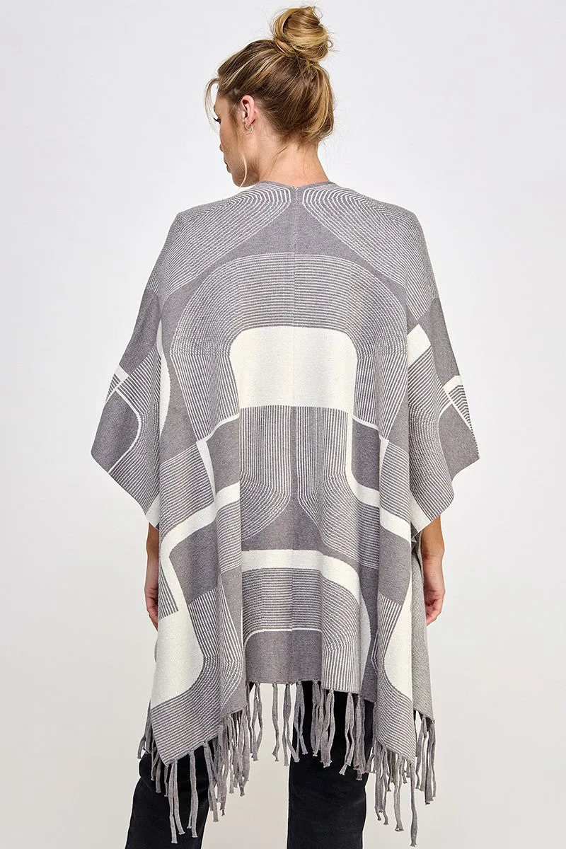 Adali French Poncho