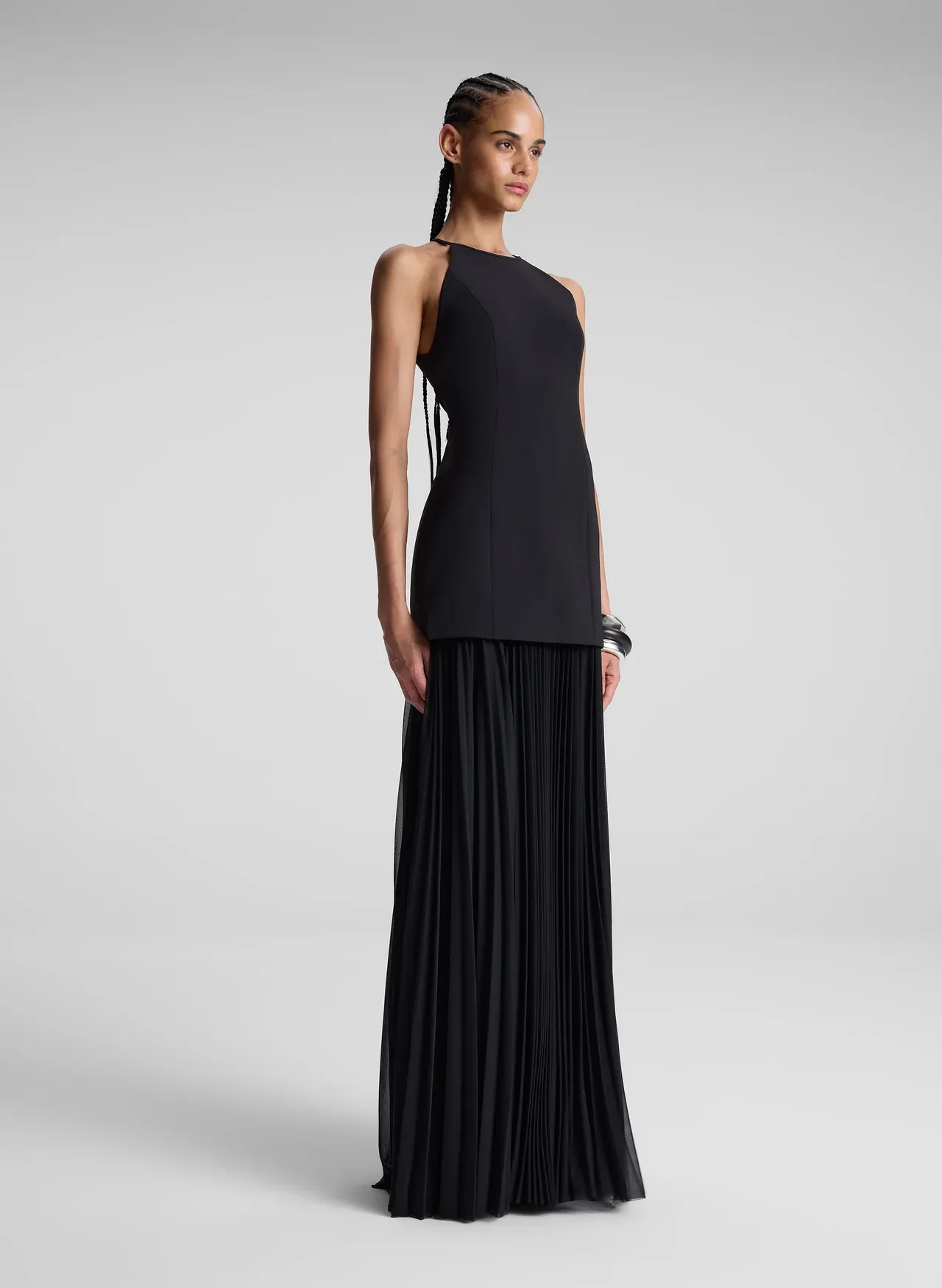 A.L.C. | Lana Pleated Maxi Dress