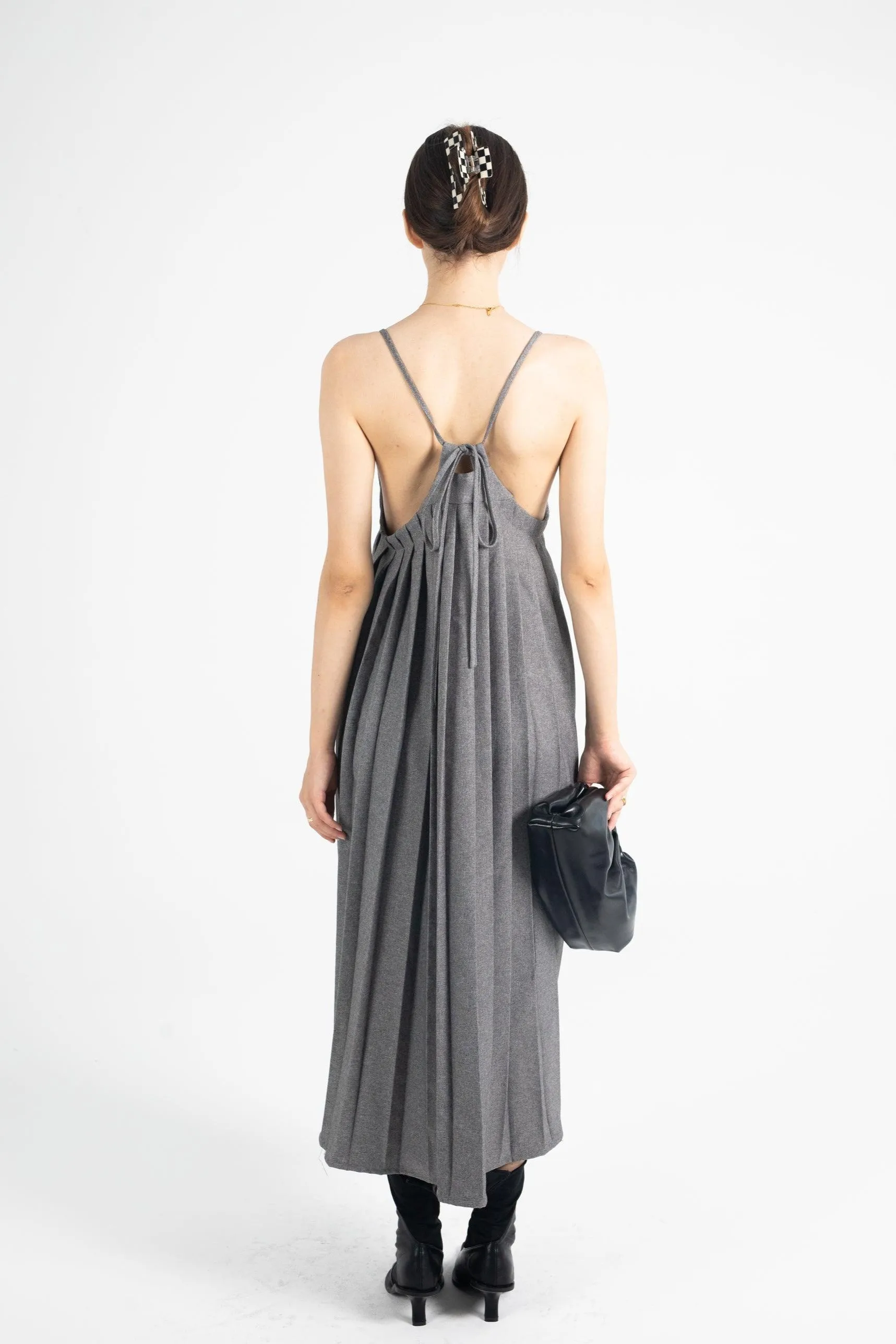 Alissa Pleated Midi Dress