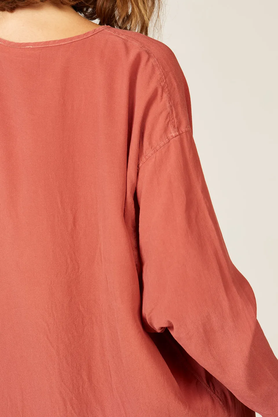 Batwing Dress in Rose
