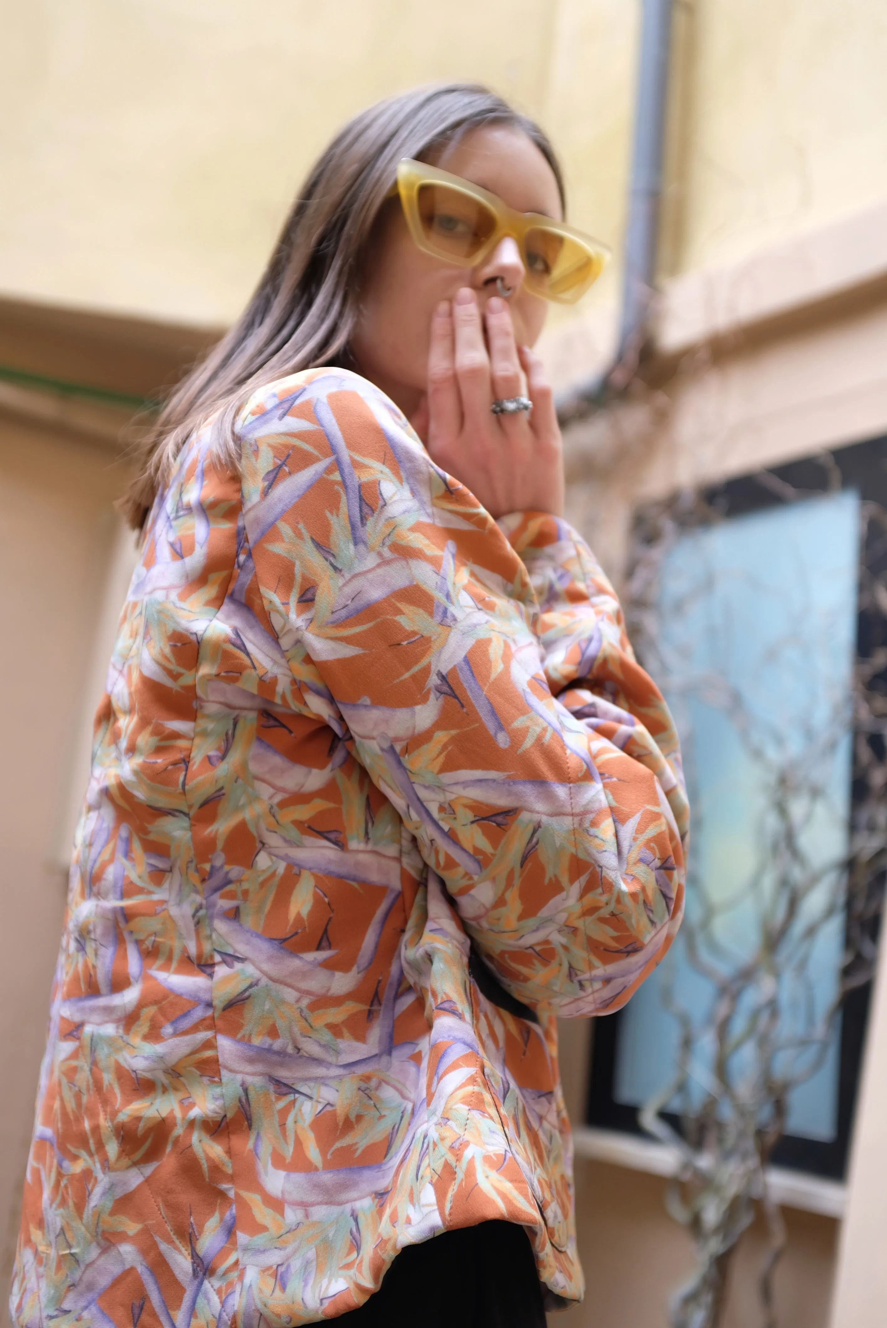 Beklina Quilted Jacket Carmella's Floral