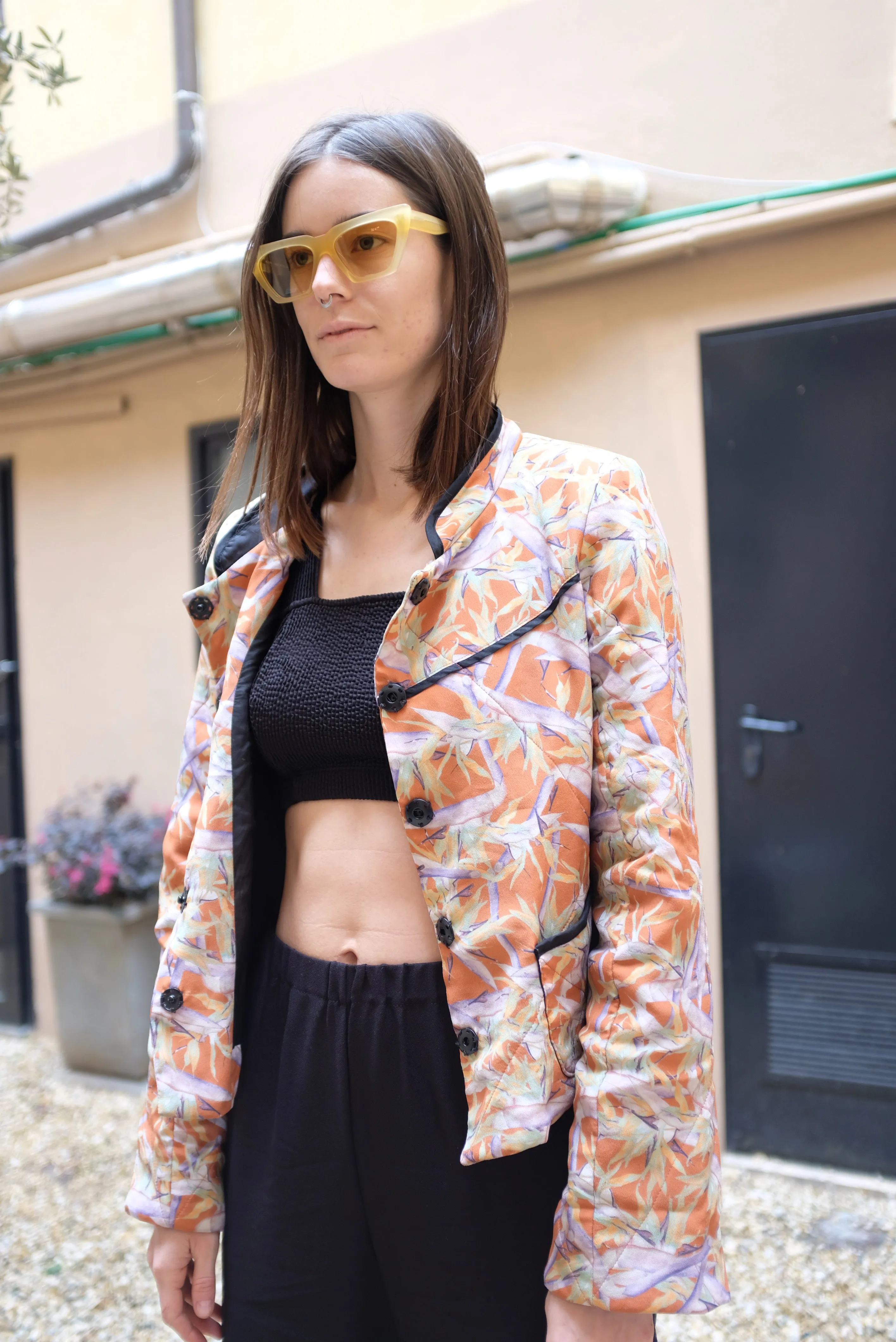 Beklina Quilted Jacket Carmella's Floral