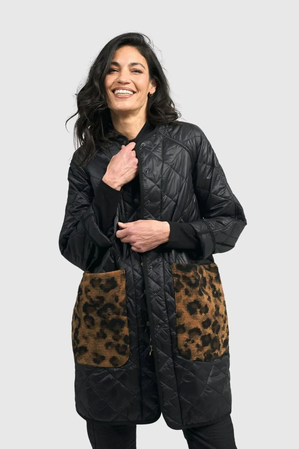 Birkin Car Coat | Black