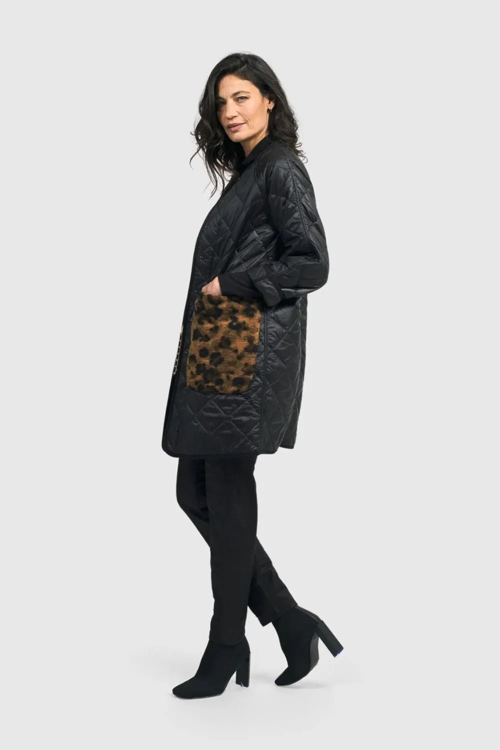 Birkin Car Coat | Black