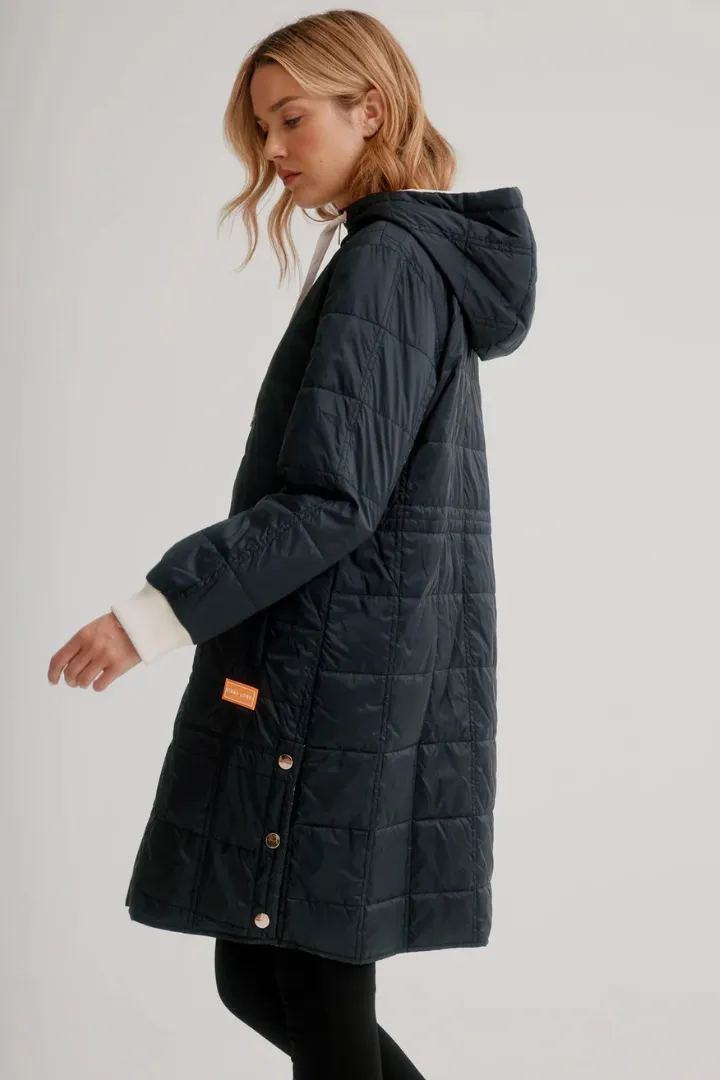 Black Lightweight Quilted Jacket
