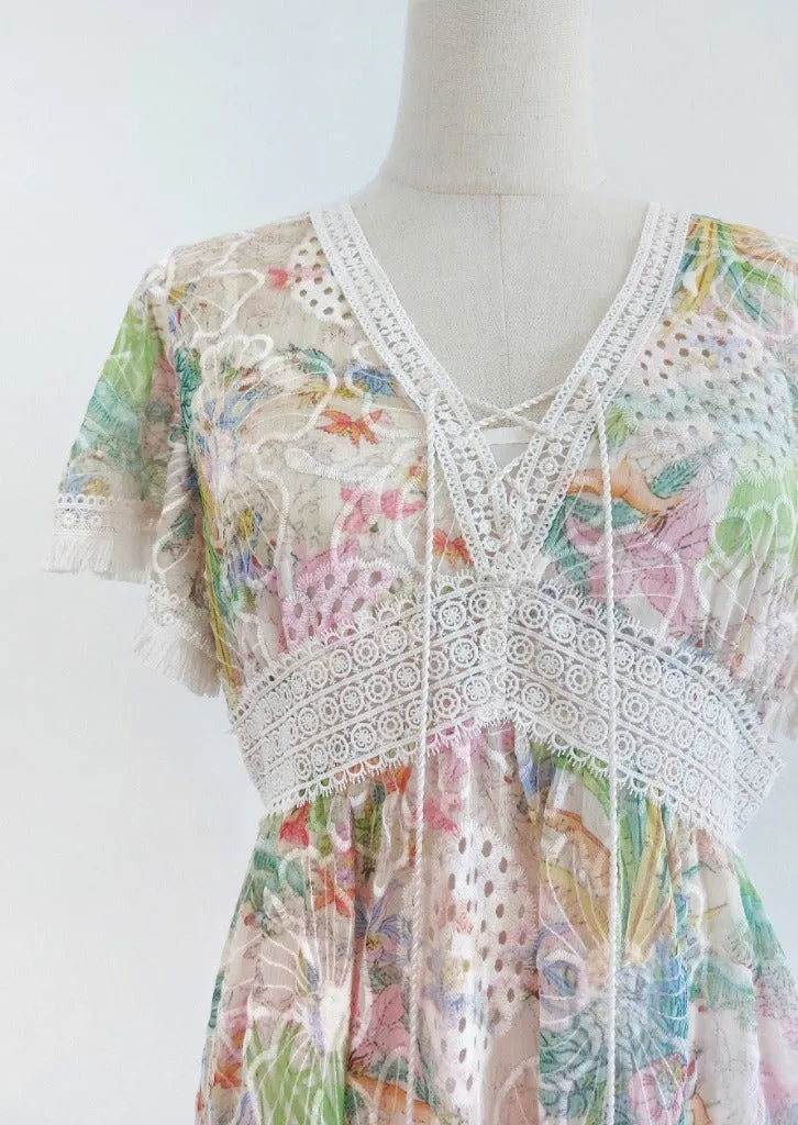Bloom with Me Embroidery Dress