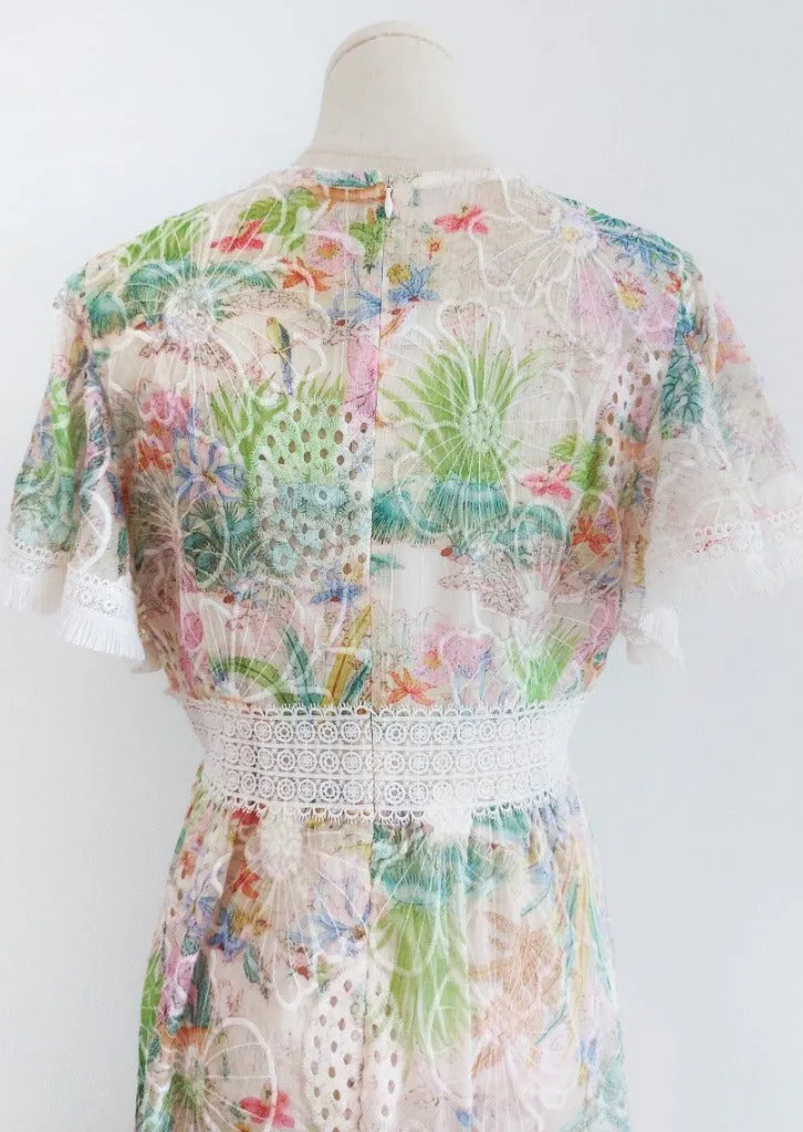 Bloom with Me Embroidery Dress