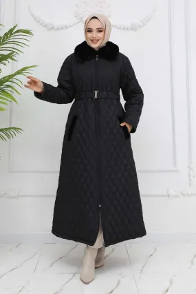 BNG Women Quilted Puffer Jacket Black 4904 - Porta Westfalica