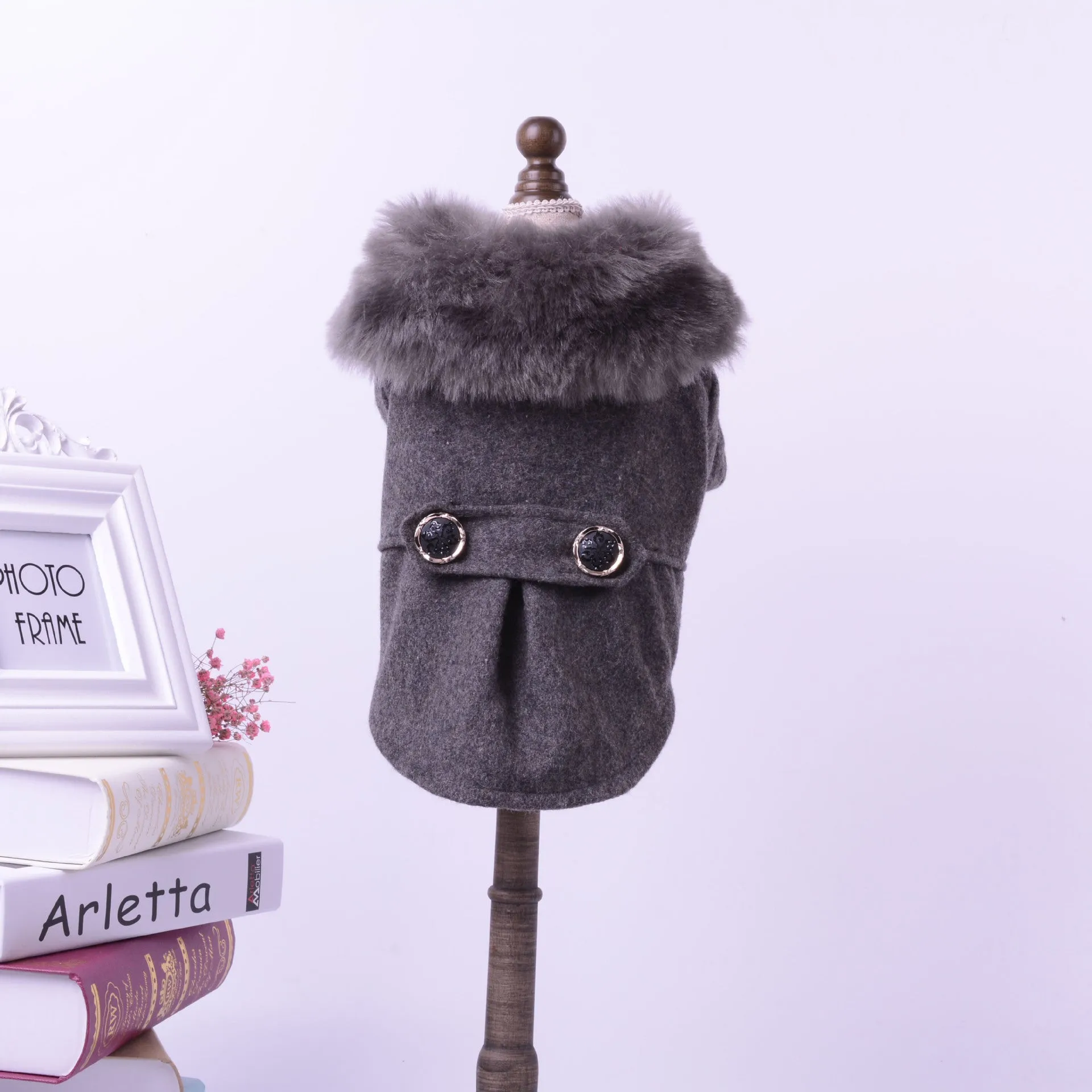 Classic Nizi Fur Collar Dog