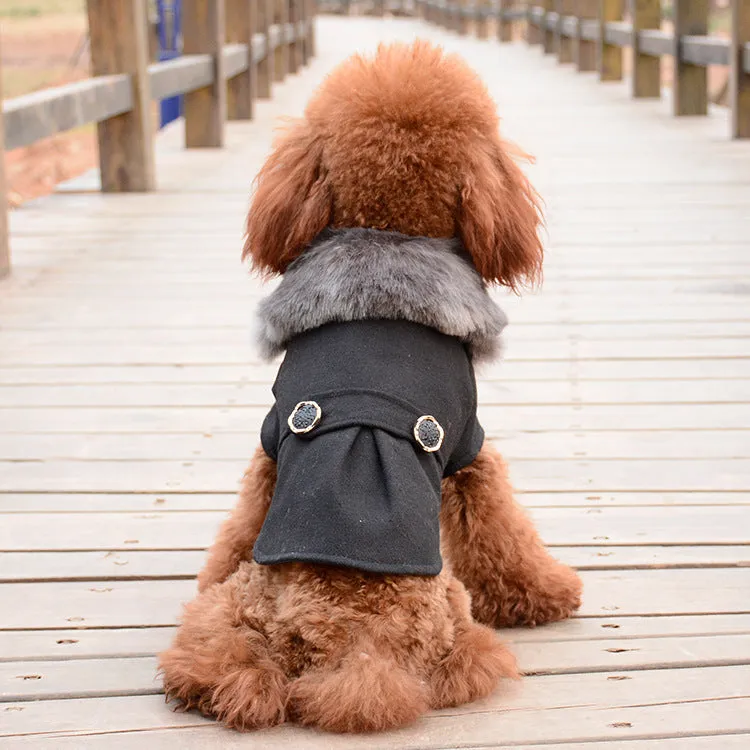 Classic Nizi Fur Collar Dog