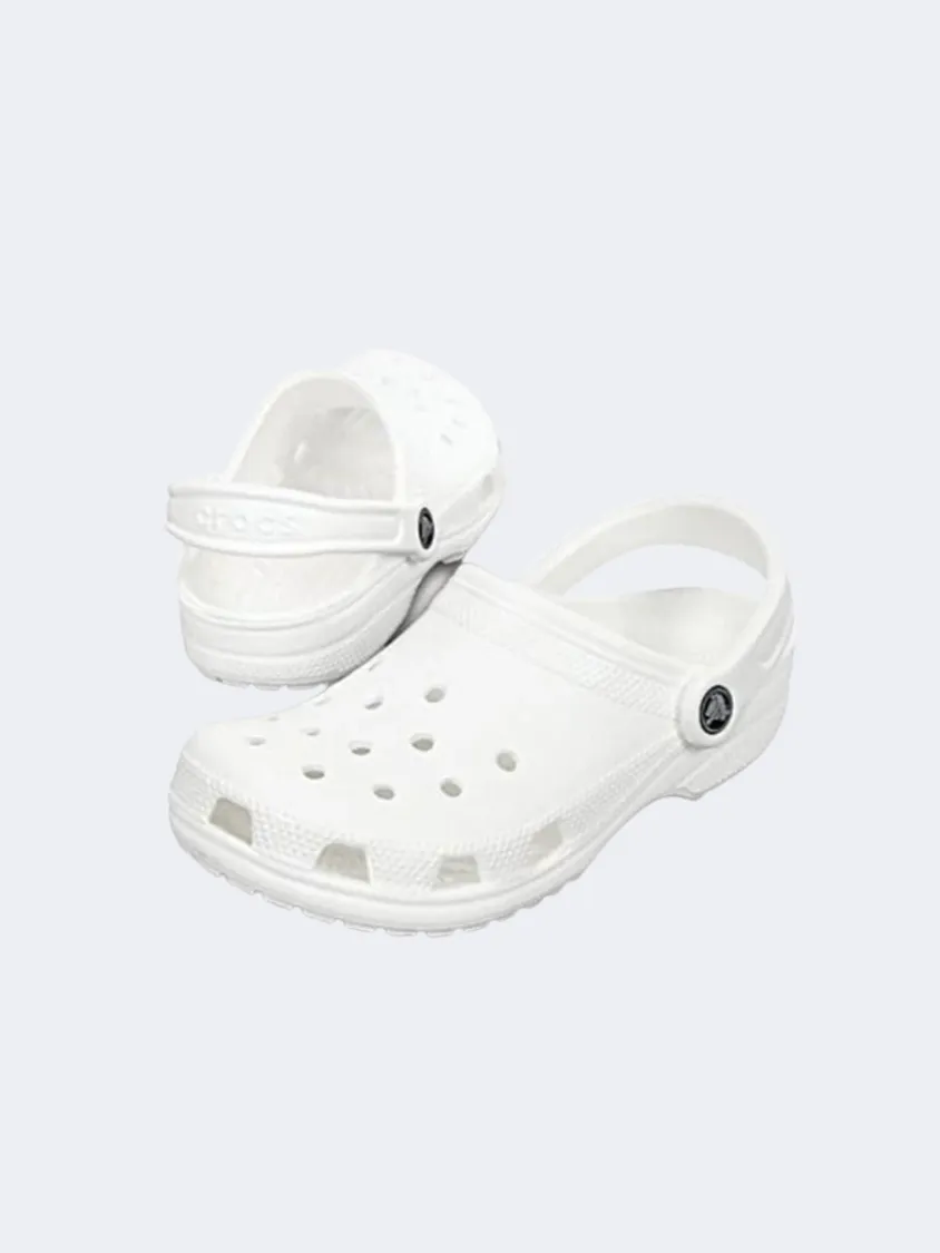 Crocs Classic Unisex Lifestyle Slippers White