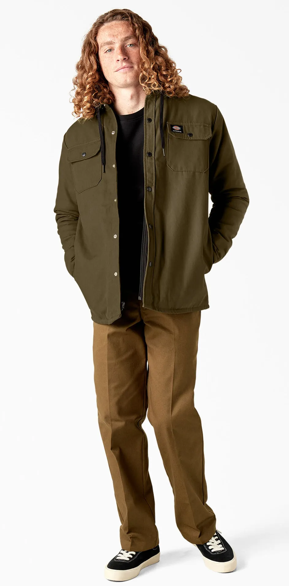 Dickies - Skate Hooded Jacket | Dark Olive