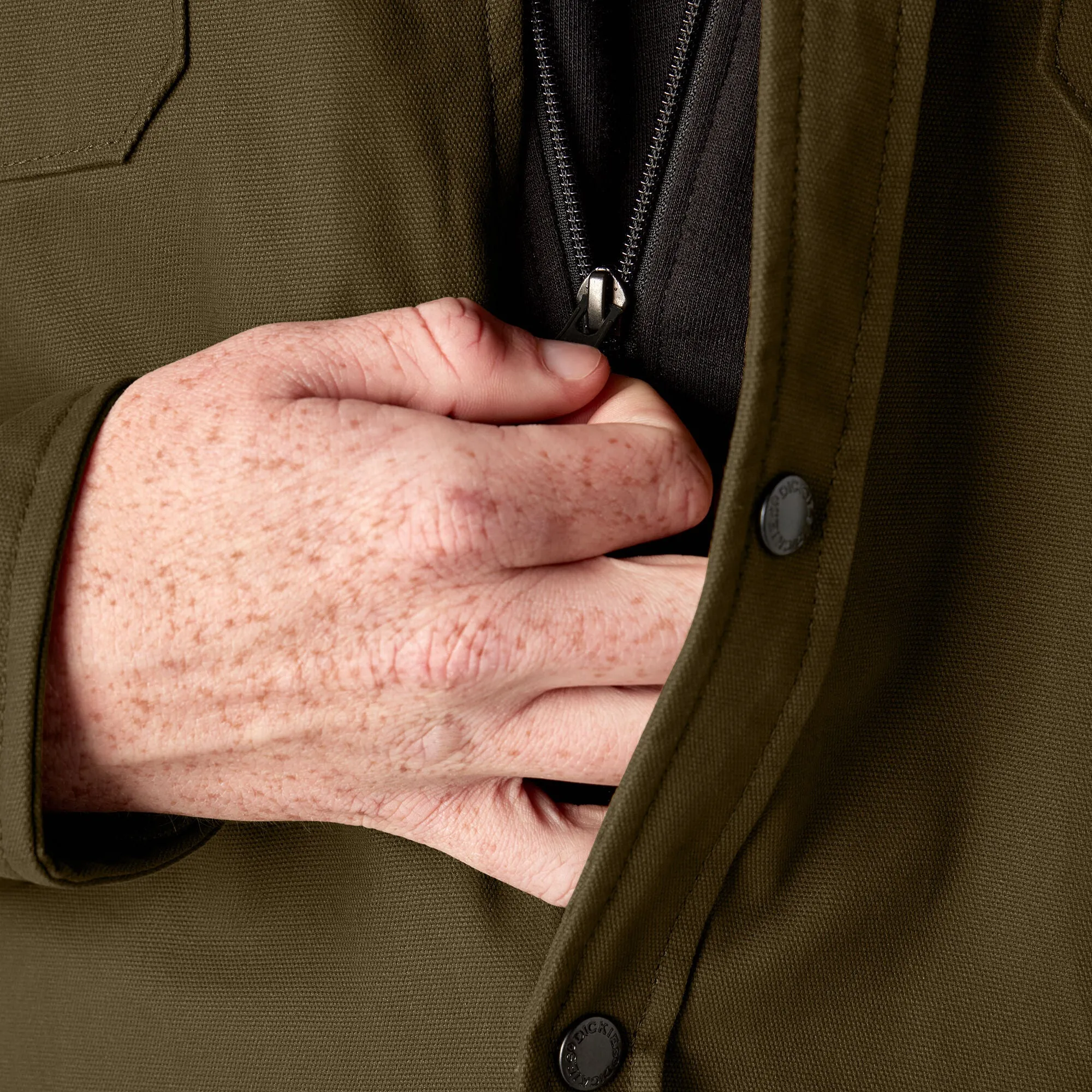 Dickies - Skate Hooded Jacket | Dark Olive
