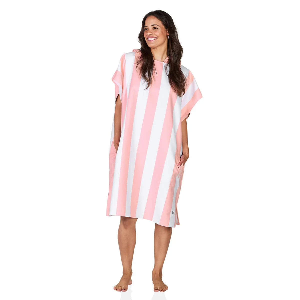 Dock & Bay Poncho Adults - Malibu Pink