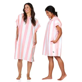 Dock & Bay Poncho Adults - Malibu Pink