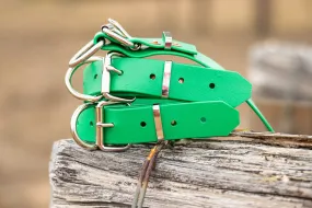 Dog Collar PVC 32mm x 55cm - Emerald