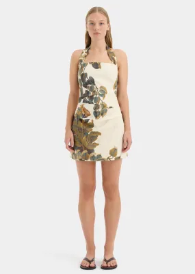 Evalita Halter Mini Dress