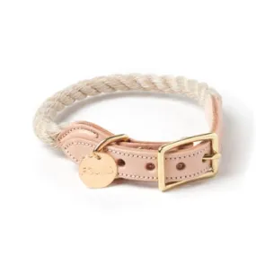 Found My Animal - Rope & Leather Cat/Dog Collar