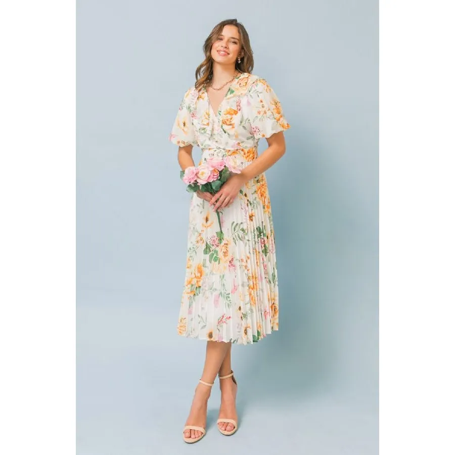 Glorious Floral Midi