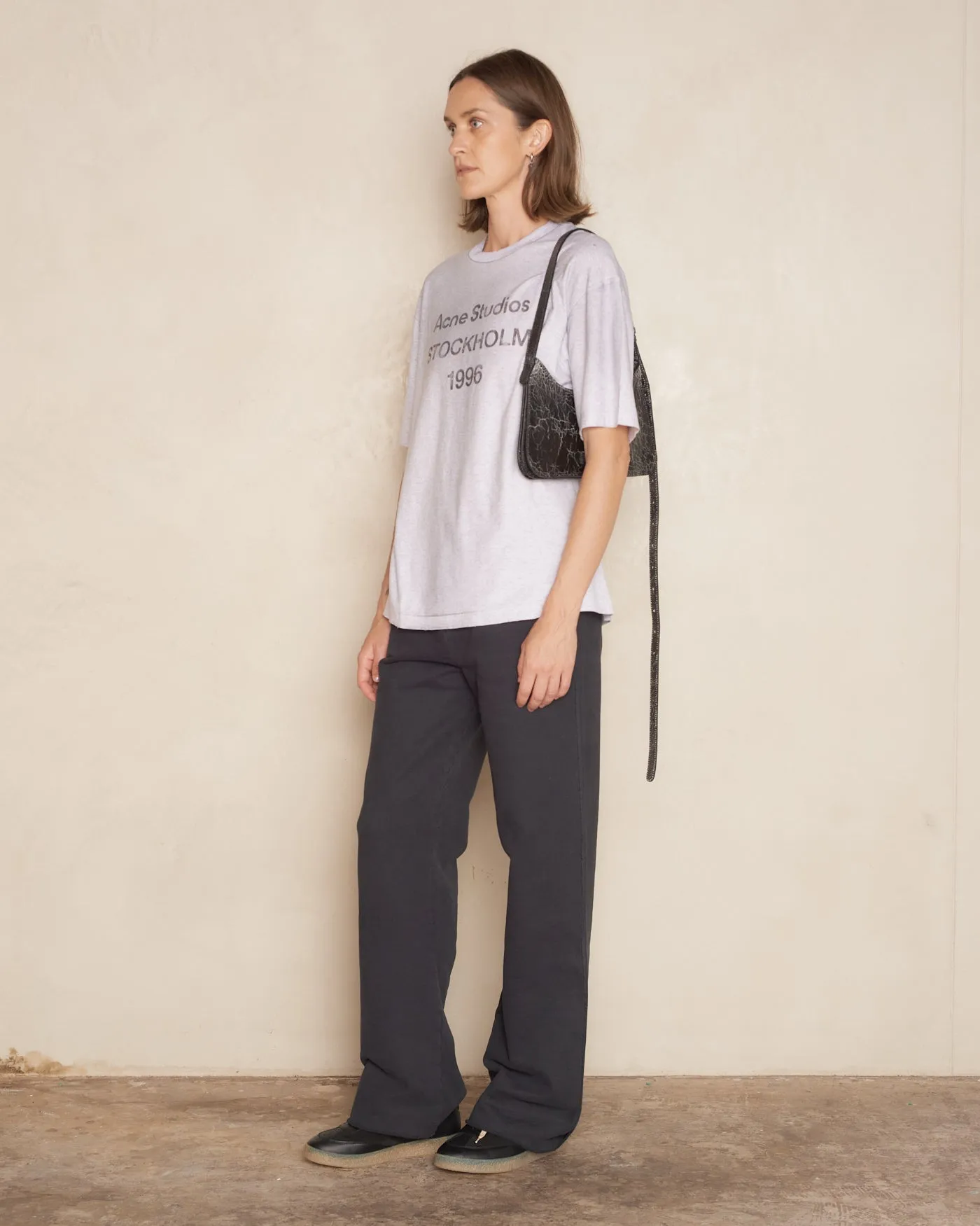 Grey Melange Stockholm T-Shirt