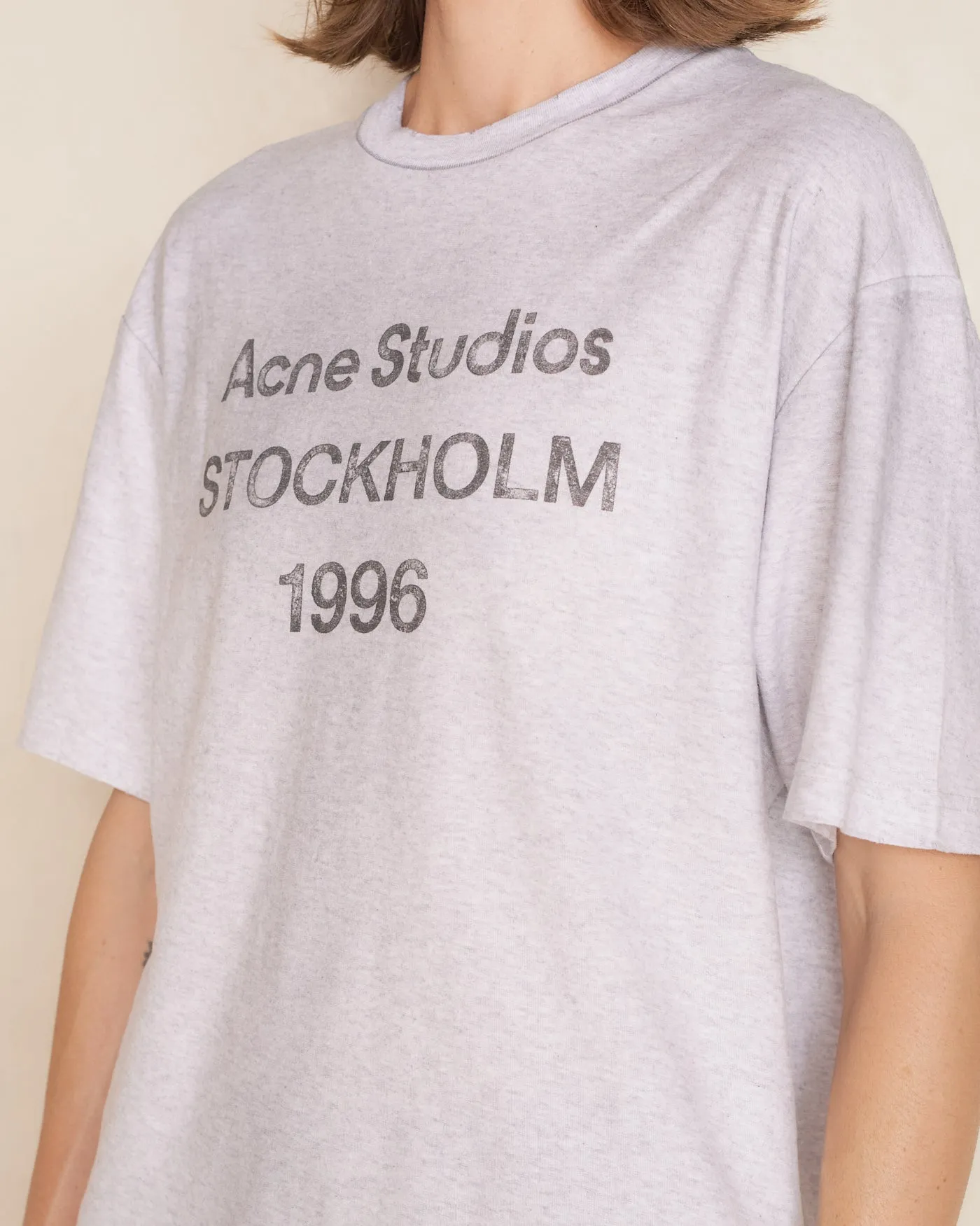 Grey Melange Stockholm T-Shirt
