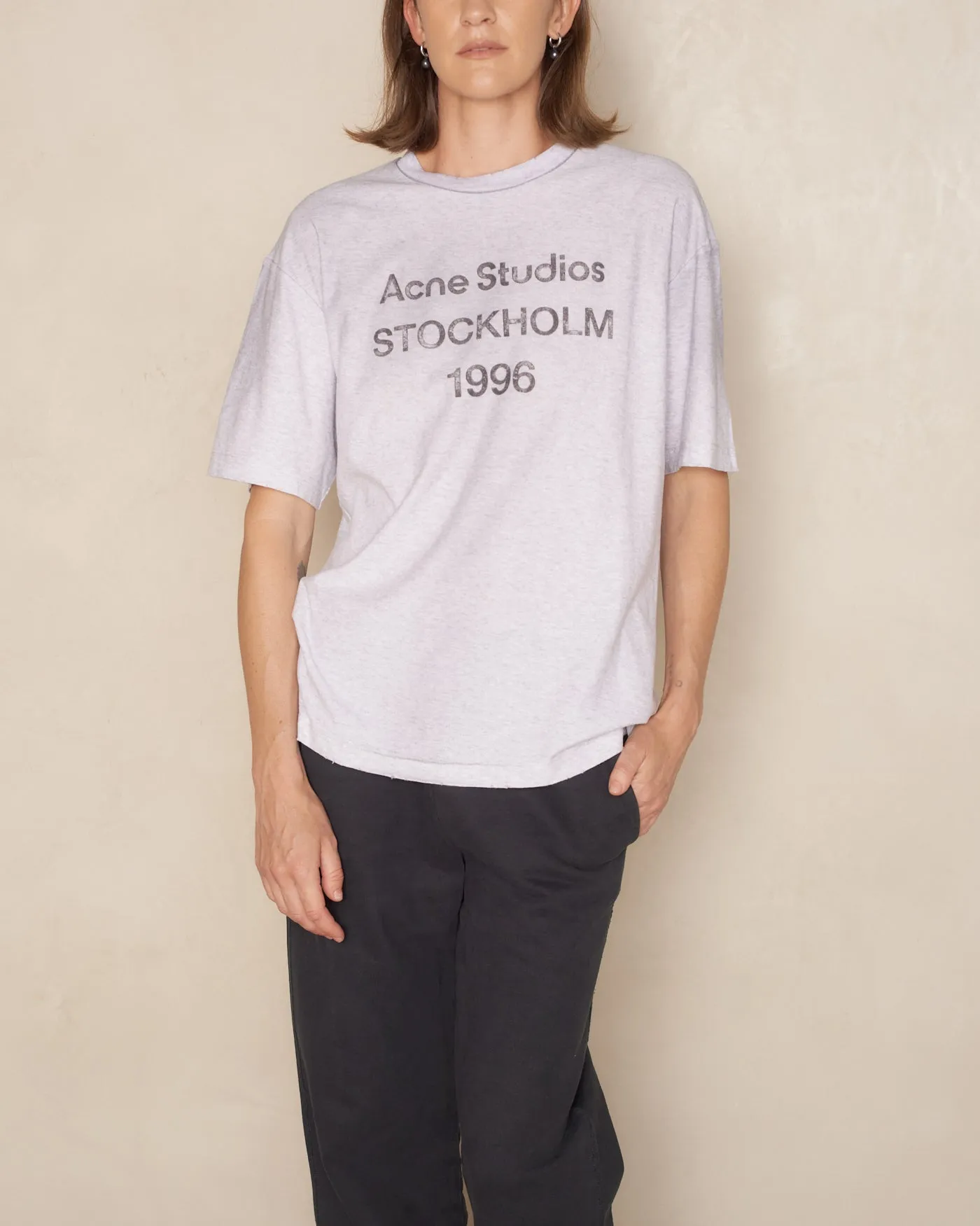 Grey Melange Stockholm T-Shirt