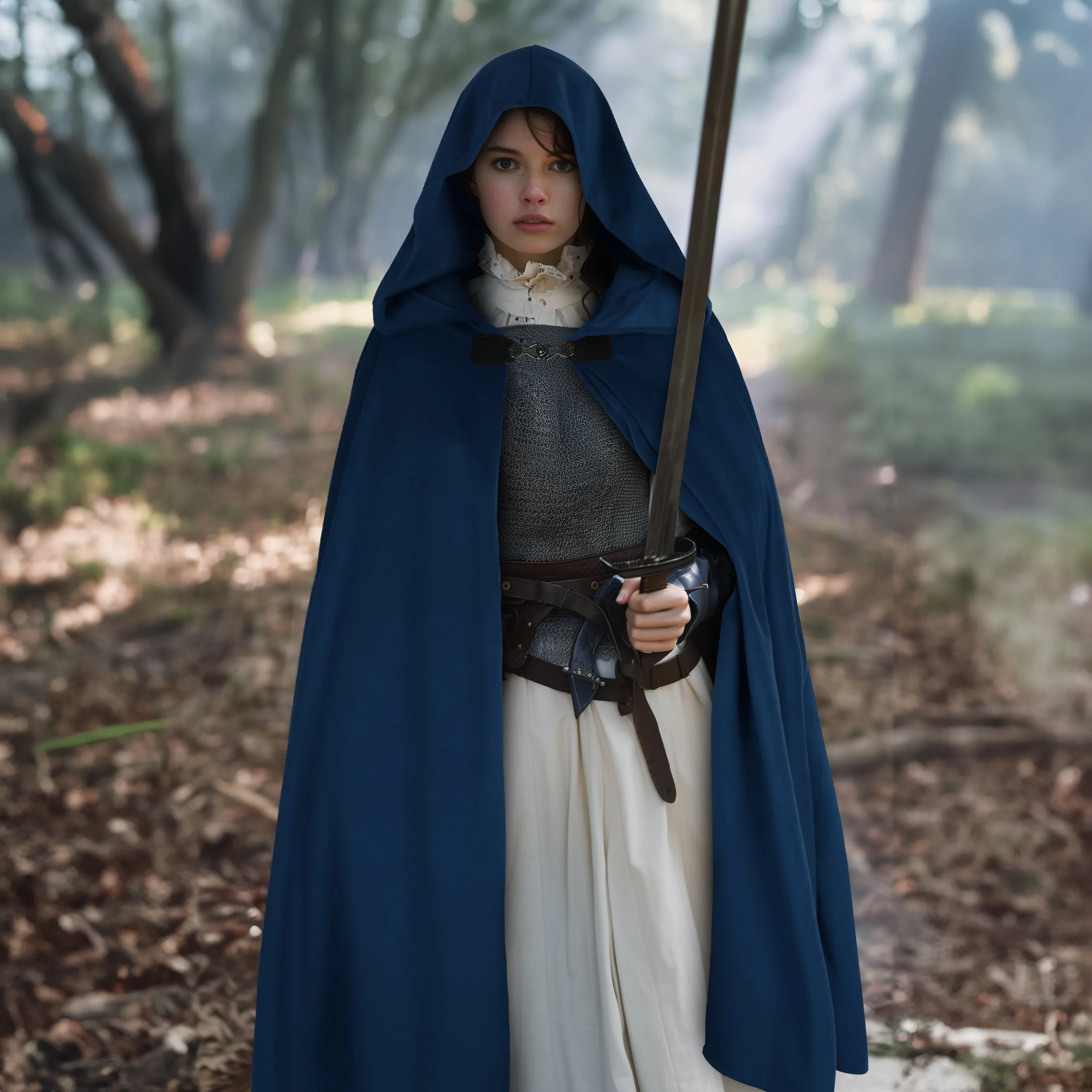 HOMELEX Hooded Cloak - Renaissance Medieval Hobbit Halloween Cosplay Cape for Men & Women