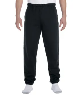 Jerzees Super Sweats NuBlend Fleece Pocketed Sweatpants - Black