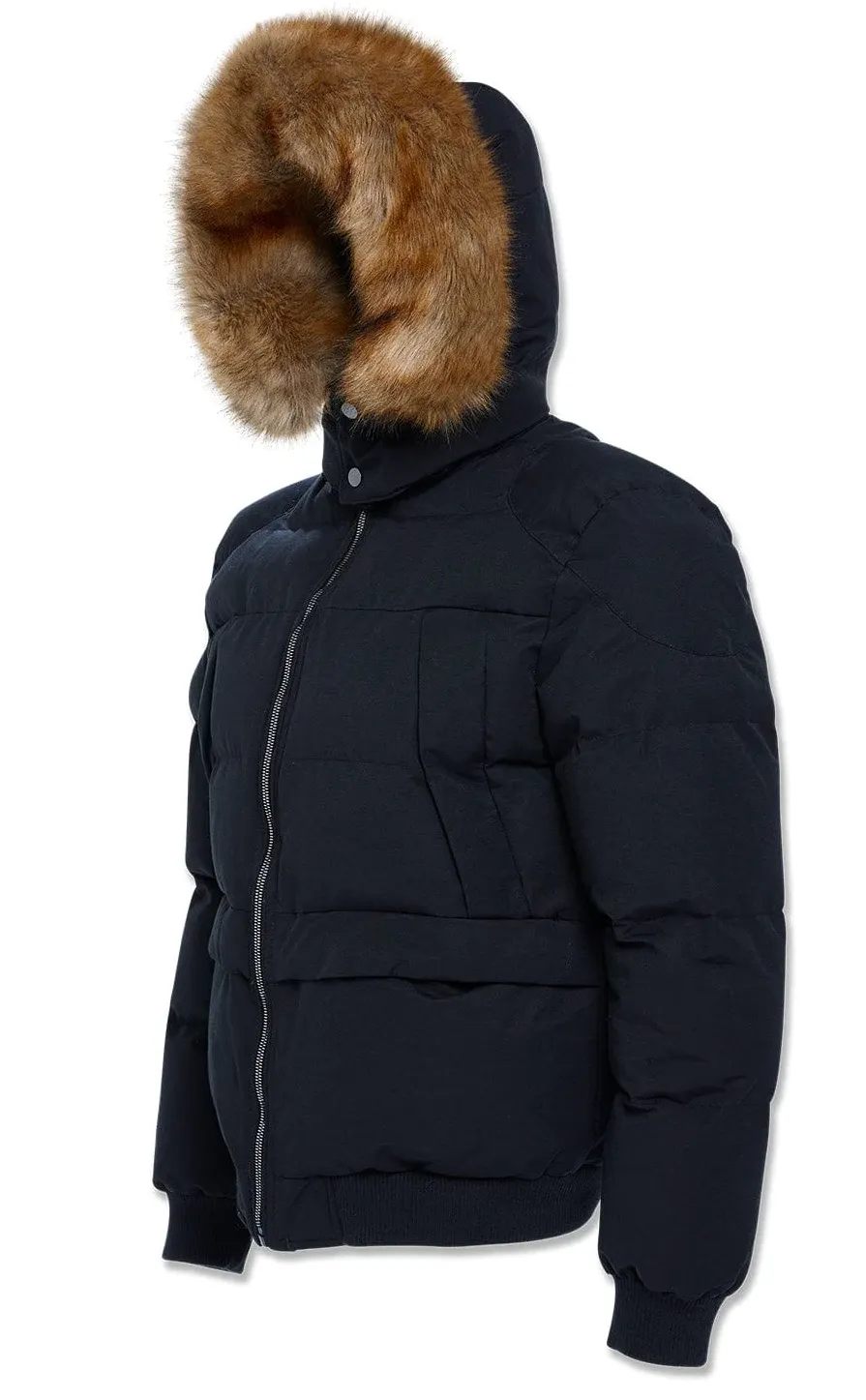 JORDAN CRAIG CROSS BAY BOMBER JACKET (BLACK)