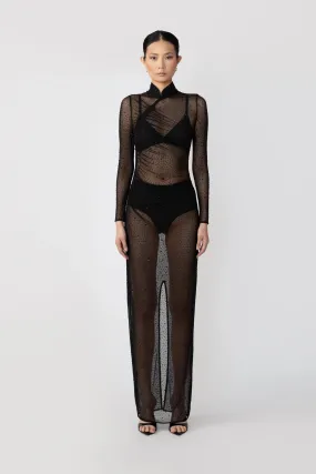 Kai Mesh Dress - Black