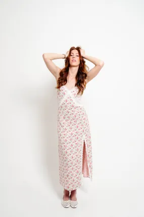 Lace Midi Slip Dress
