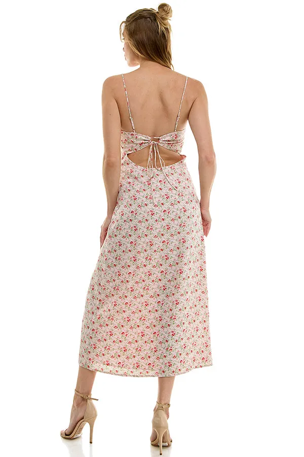 Lace Midi Slip Dress