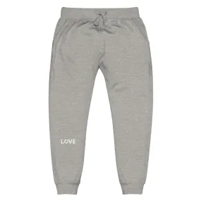 Love fleece sweatpants