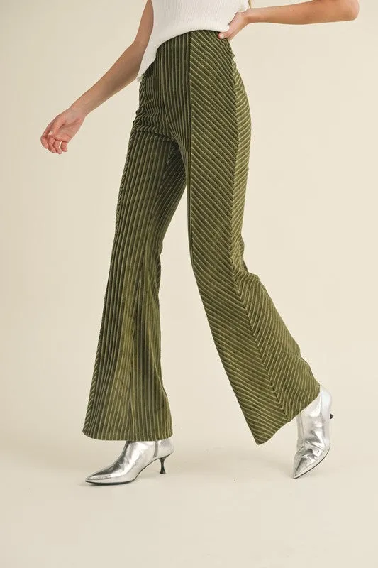 Mallory Corduroy Flared Pant