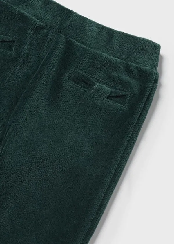 Mayoral Baby Basic Corduroy Pants in Bottle Green