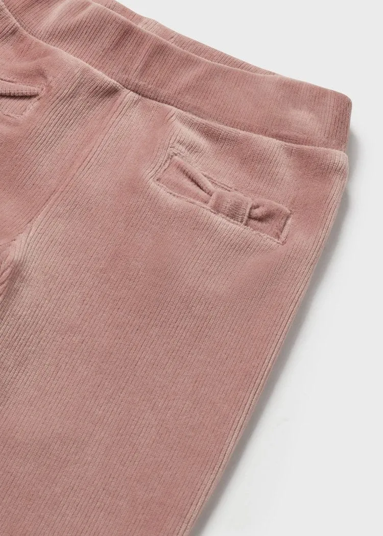 Mayoral Baby Basic Corduroy Pants in Makeup