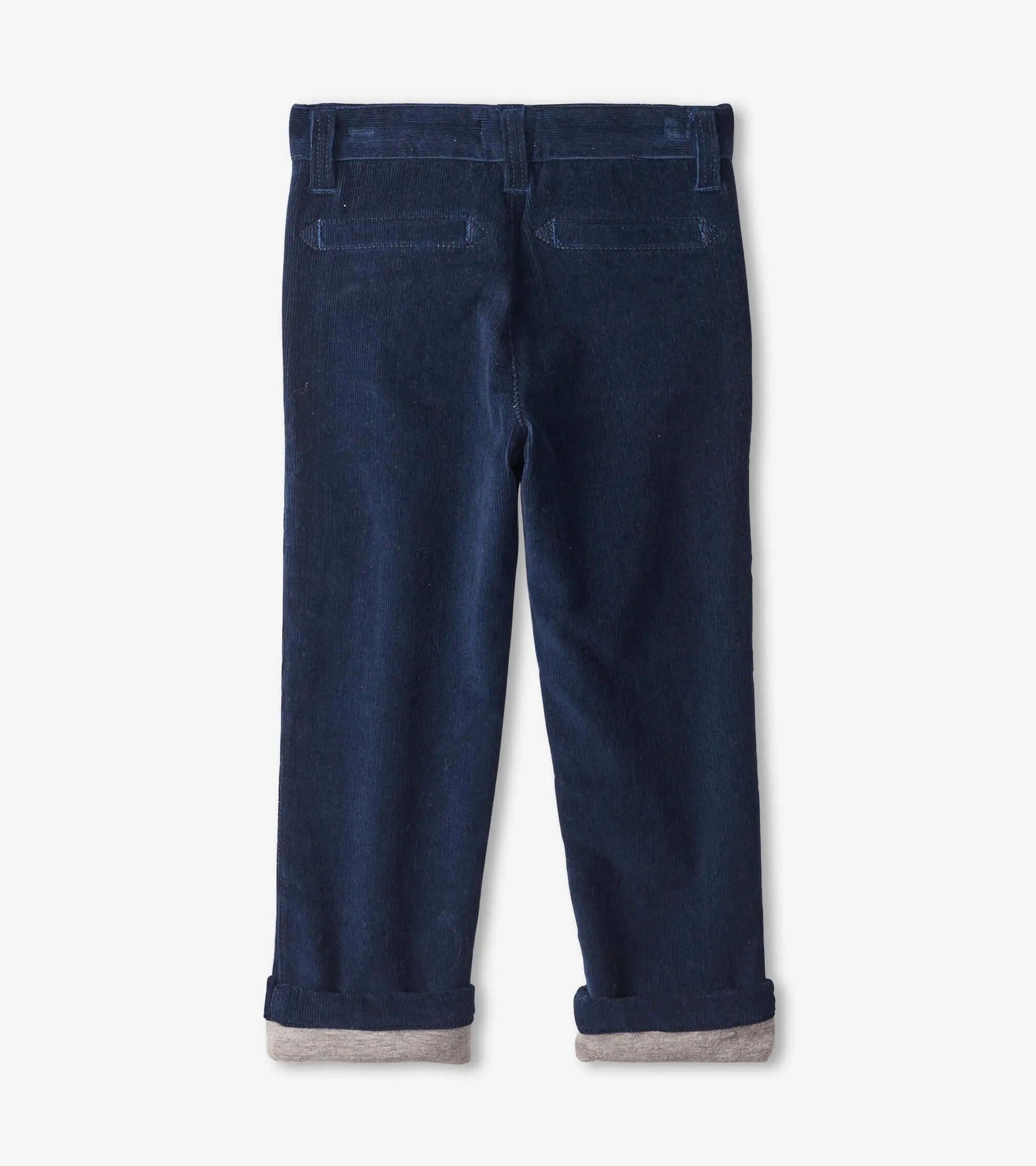 Navy Stretch Corduroy Pants