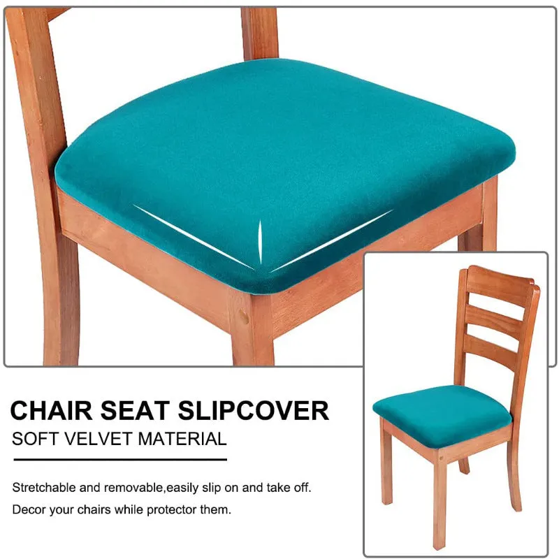 Non-Slip Stretchable Seat Cover- Polyester- Blue