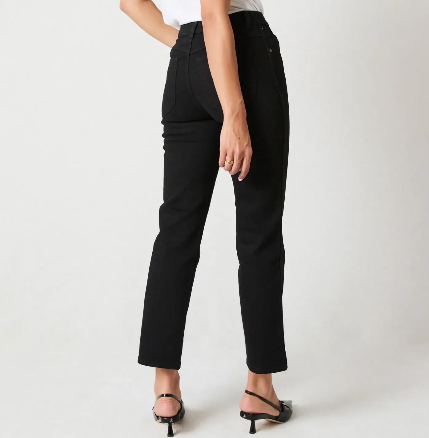 Original Straight Jeans - Rinse Black