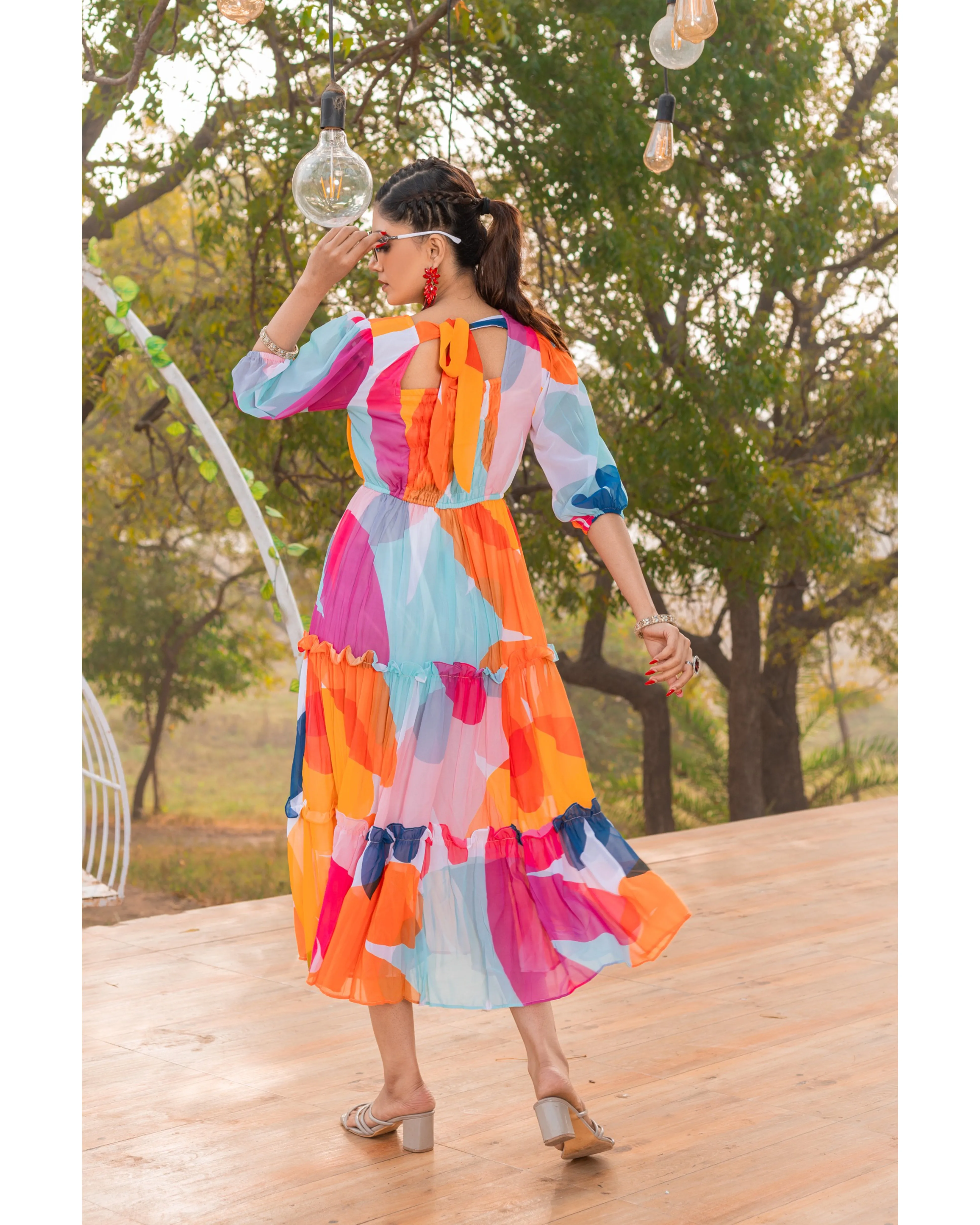 Pastel Dream Maxi Dress