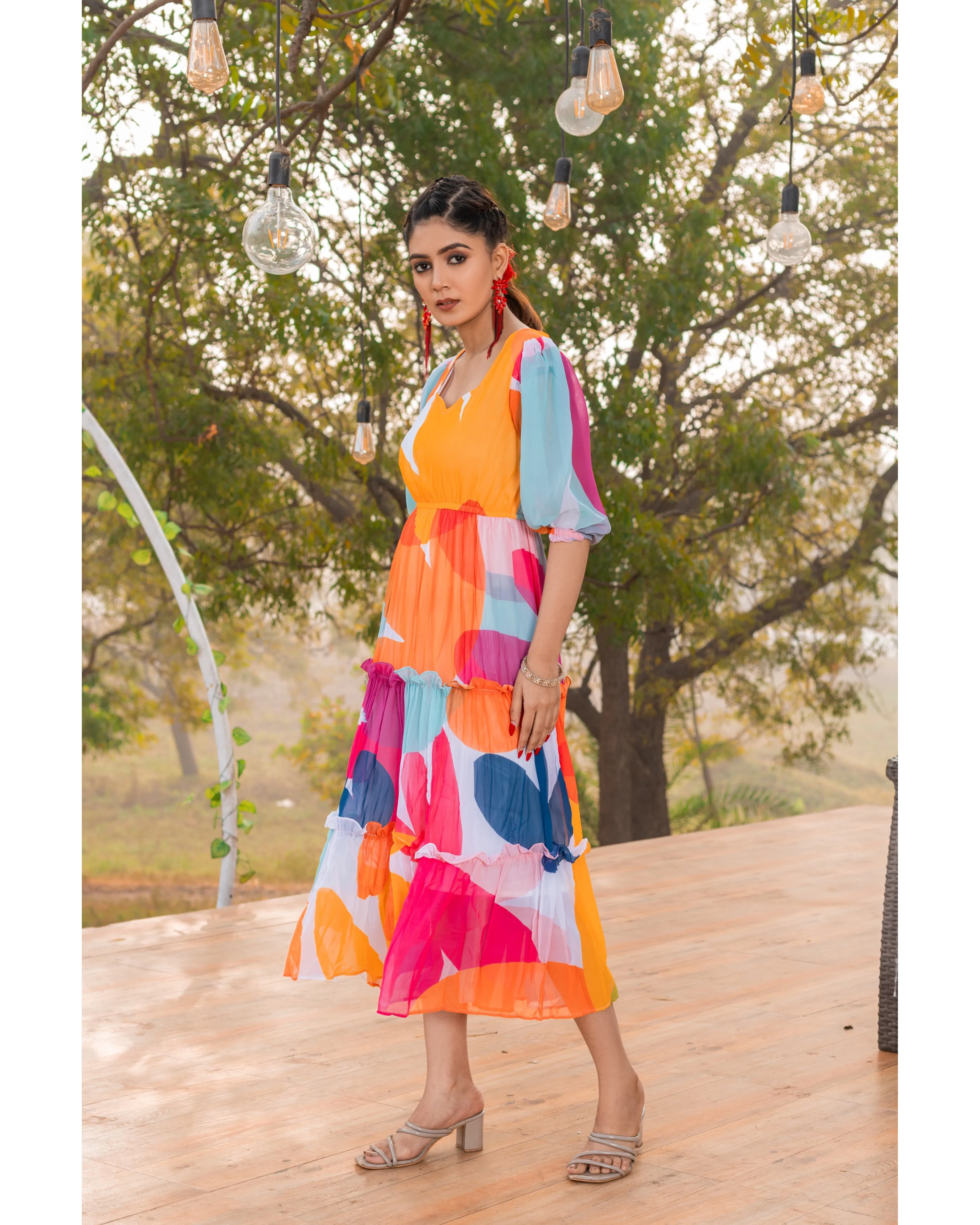 Pastel Dream Maxi Dress