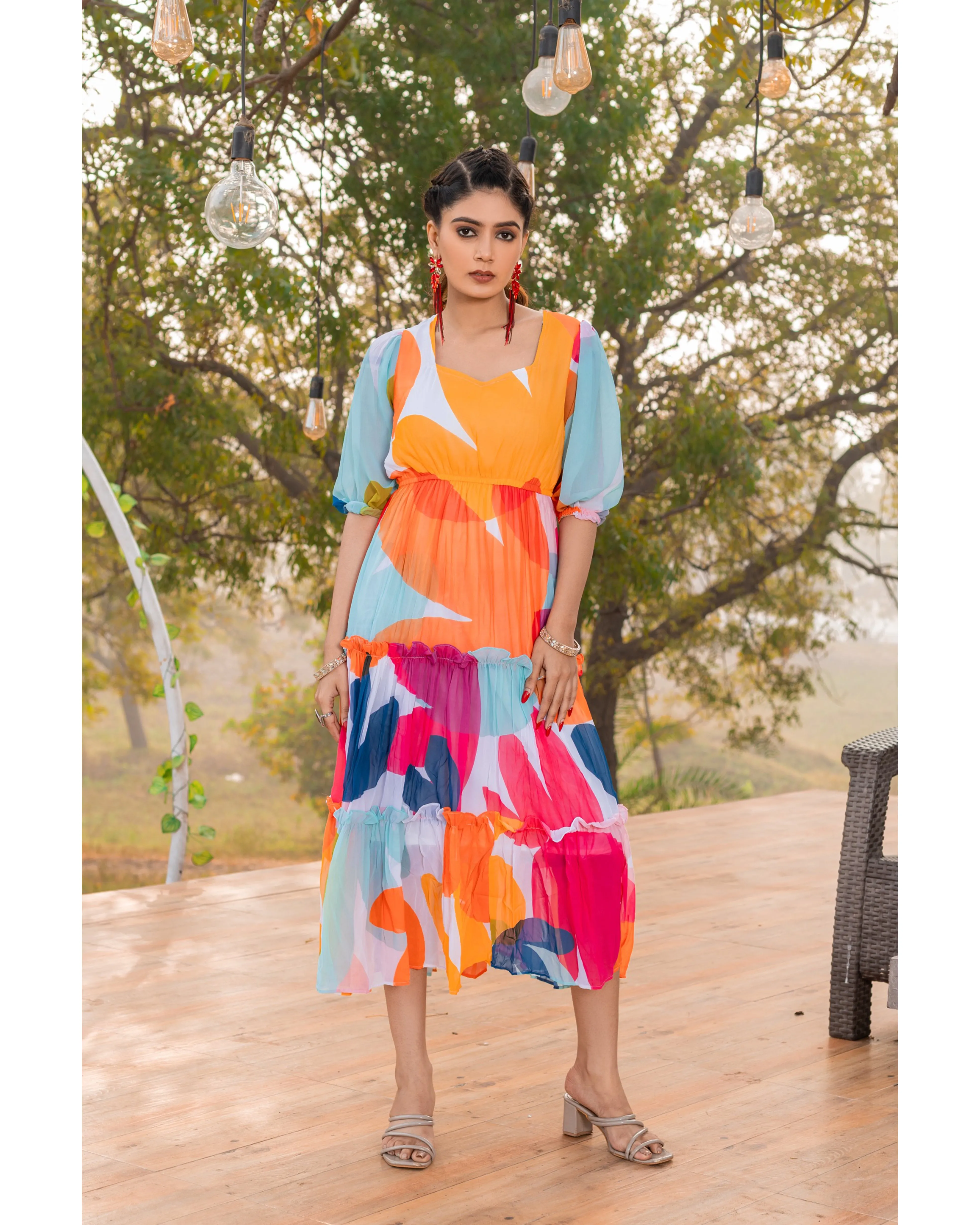 Pastel Dream Maxi Dress