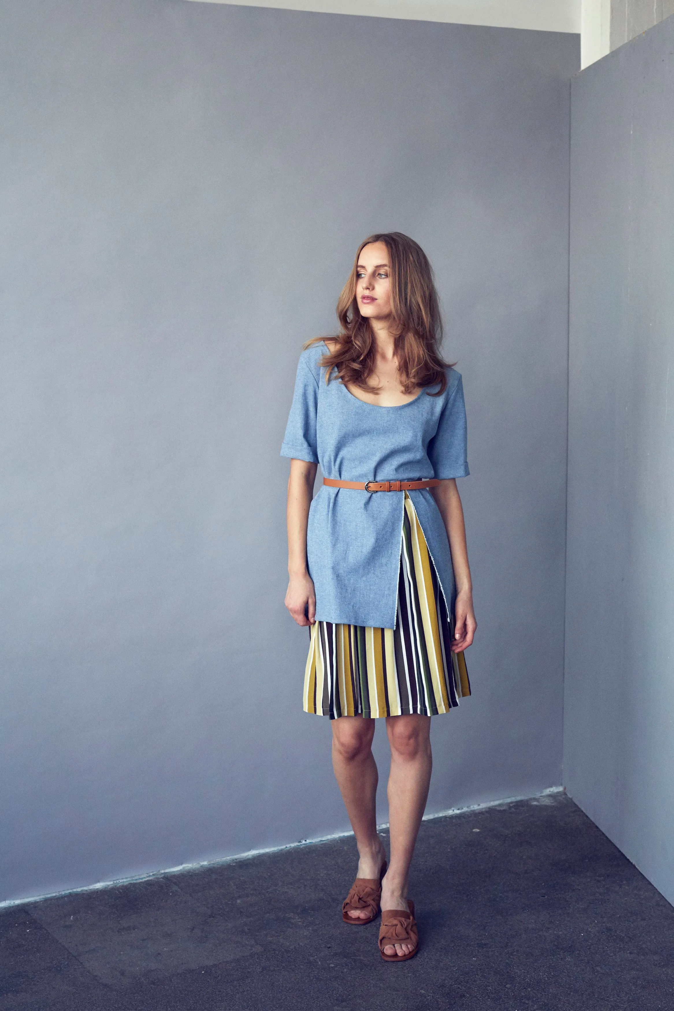 Pleated Skirt