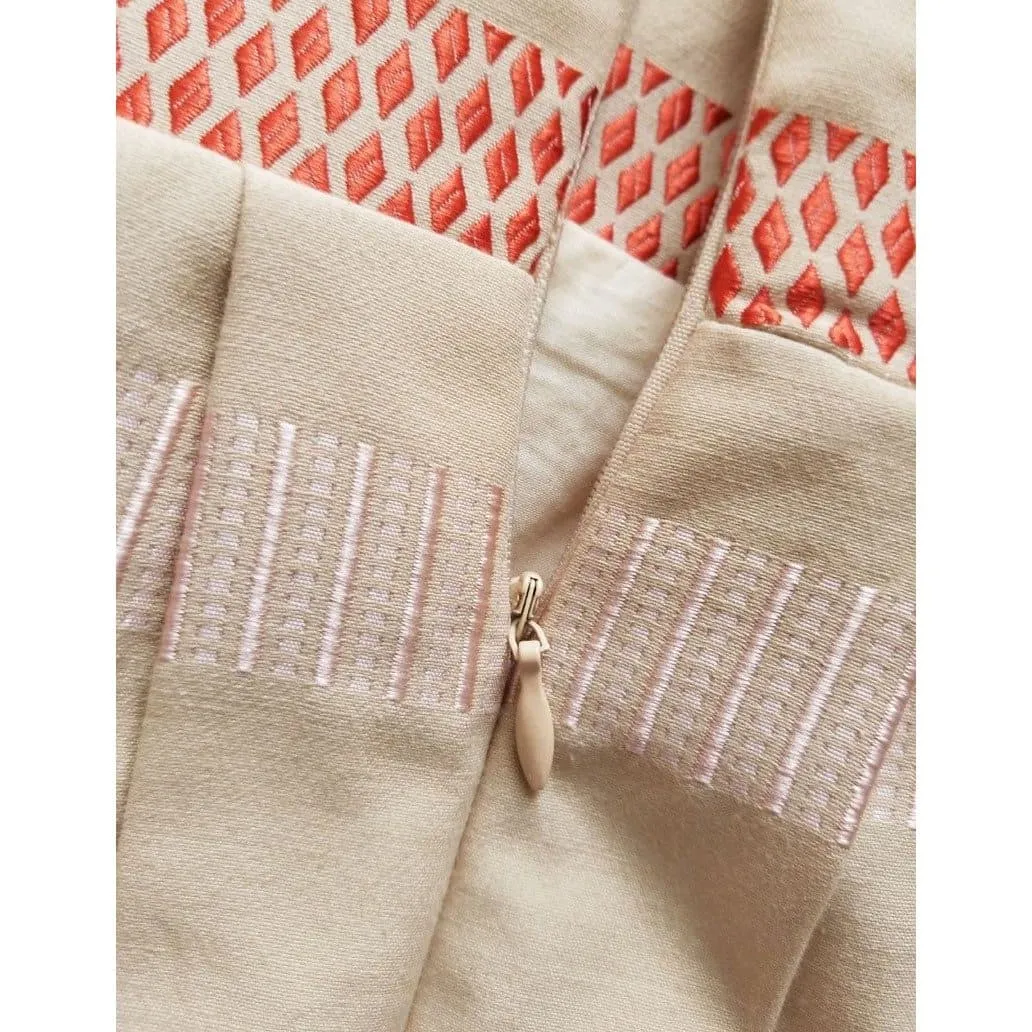 PLEATED TASSEL HIGH WAIST