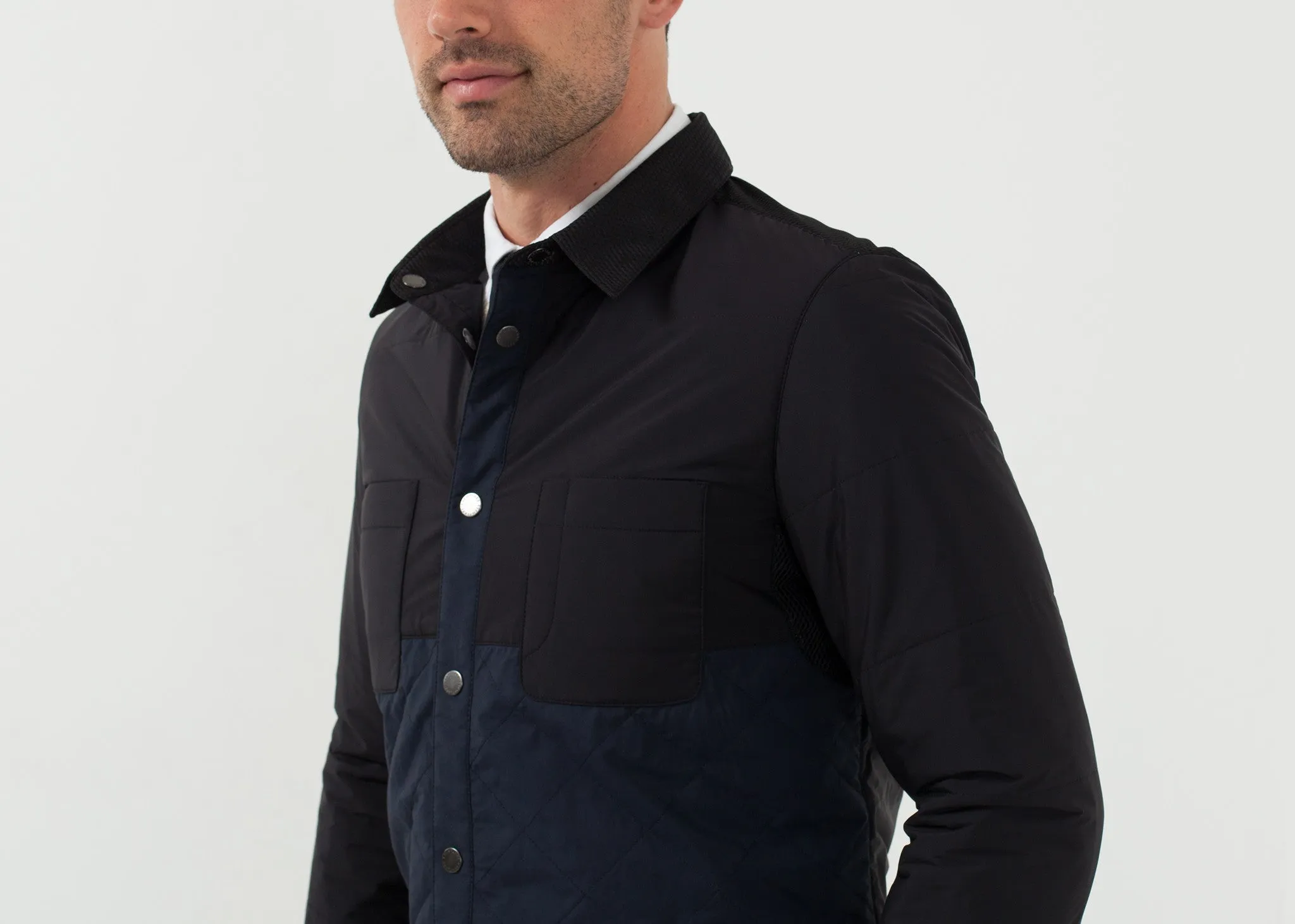 Reversible Quilted Coat - Less Choice