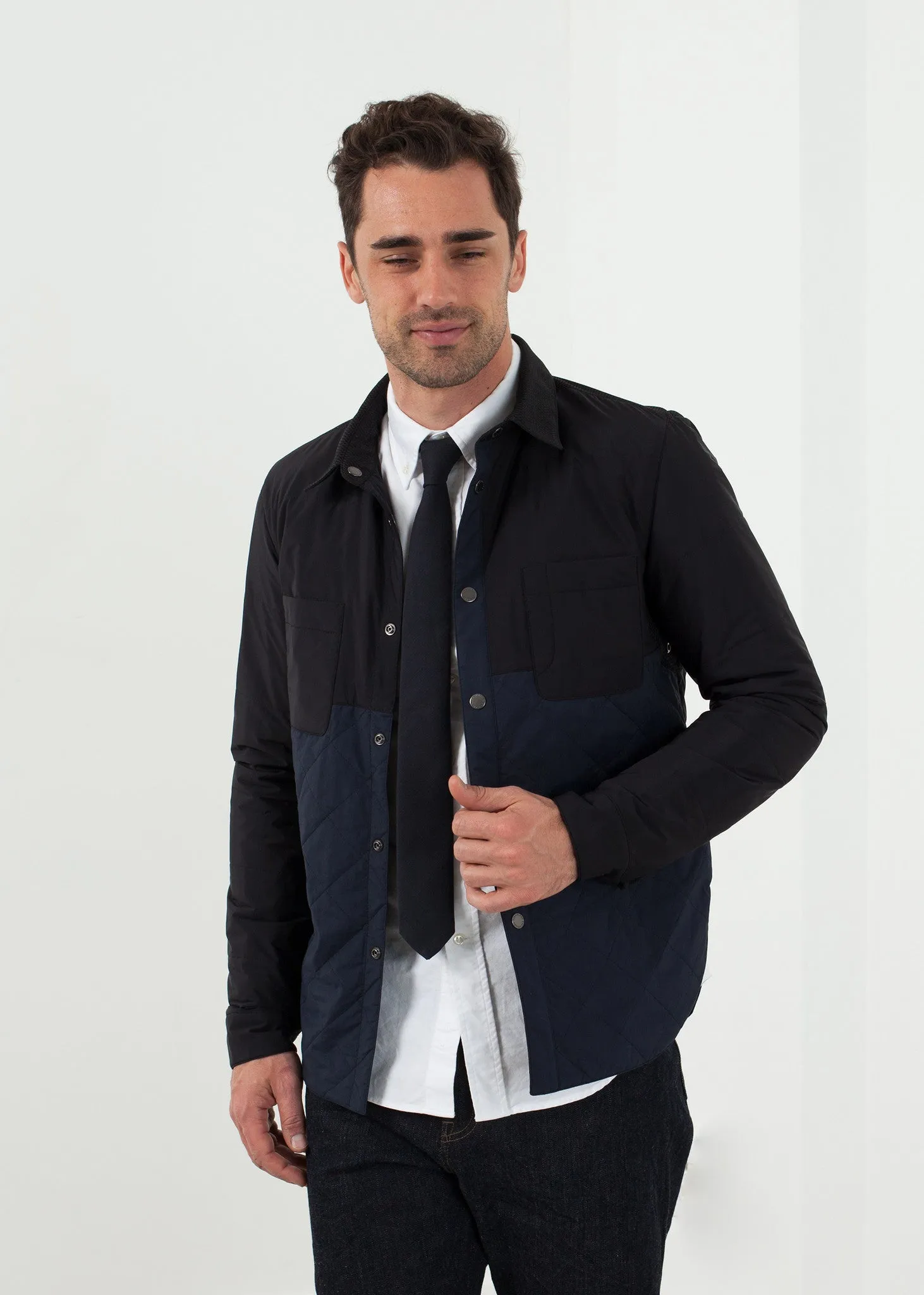 Reversible Quilted Coat - Less Choice