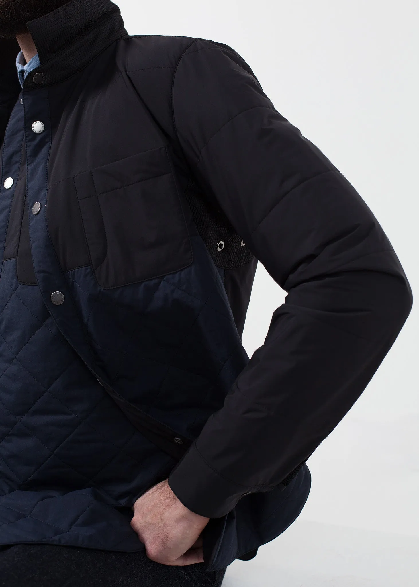 Reversible Quilted Coat - Less Choice