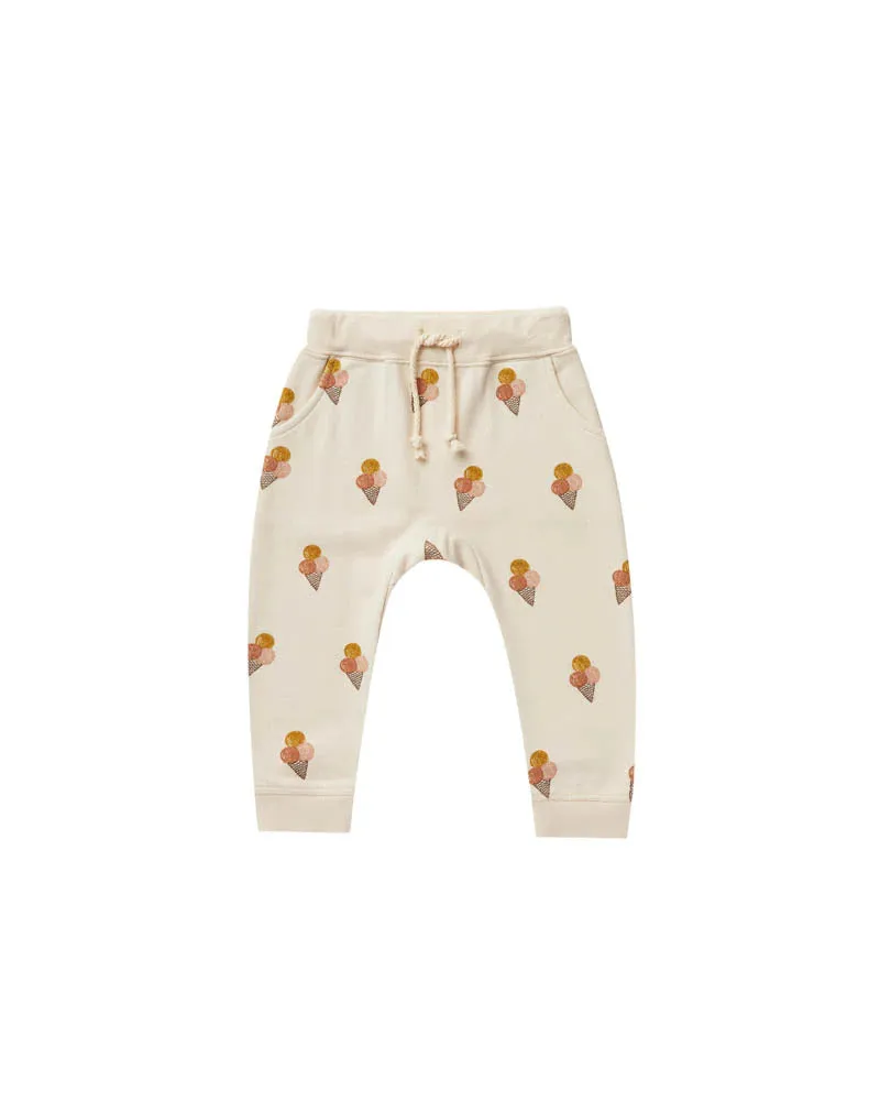 Rylee   Cru Sweatpant - Icecream - 4/5Y Last One